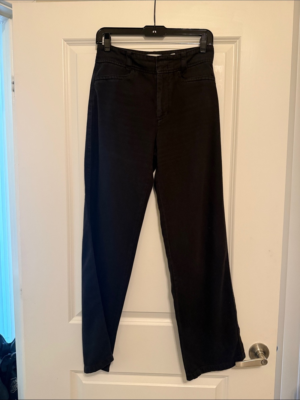 Vince Black Wide Leg Jeans